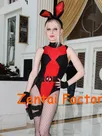 Sexy Girl Deadpool Cosplay Costumes Zentai Catsuit Skinsuit Second-skin Clothing Sexy Girl Deadpool Cosplay Costumes Zentai Catsuit Skinsuit Second-skin Clothing