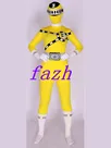 Power Ranger Costumes Train Team Superhero Zentai Catsuit Skinsuit Second-skin Costume Halloween Costume