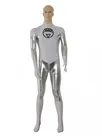 Lycra Spandex Metallic Catsuit Skinsuit Second-skin Costume White Lantern Crops DC Comics Zentai Suits Halloween Superhero Costume