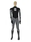 Black Lantern Crops Catsuit Skinsuit Second-skin Clothing Lycra Spandex Zentai Superhero Costume