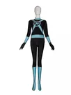 Blue Lantern Catsuit Skinsuit Light Blue Spandex Zentai Skin Suit Superhero Costume