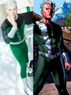 X-men Quicksilver Cosplay Costume Green Zentai Catsuits Second Skin Clothing X-men Quicksilver Cosplay Costume Green Zentai Catsuits Second Skin Clothing