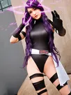 Second Skin Black Lycra Spandex Bodysuit X-men Psylocke Elizabeth Betsy Braddock Cosplay Costume