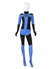 Blue Lantern Crops Superhero Zentai Costume Lycra Spandex Catsuit Skinsuit Second-skin Costume Halloween