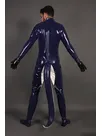Male Latex Inflatable Tail Cosplay Costume Catsuit Second-skin Clothing
