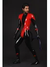 Daredevil Latex Catsuit Second-skin Clothing with Tail