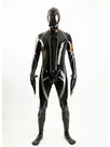 Second Skin Long-sleeved Mitten Codpiece Latex Catsuit