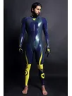 Men Racing Suit Latex Catsuit Second-skin Clothing Handmade
