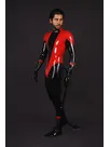 Daredevil Latex Catsuit Second-skin Clothing with Tail