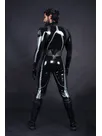 Men Race Suit Latex Catsuit Second-skin Clothing