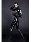 Men Race Suit Latex Catsuit Second-skin Clothing