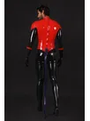 Daredevil Latex Catsuit Second-skin Clothing with Tail