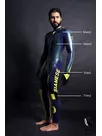 Men Racing Suit Latex Catsuit Second-skin Clothing Handmade