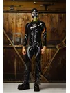 Second Skin Long-sleeved Mitten Codpiece Latex Catsuit