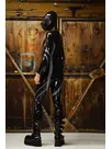 Second Skin Long-sleeved Mitten Codpiece Latex Catsuit