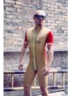 Second Skin Front Zipper Transparent Latex Suit