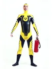 Biohazard Wet Look Shiny Latex Catsuit Second-skin Clothing
