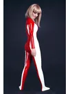Women Latex Art Lovely Catsuit Second-skin Clothing