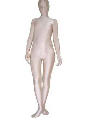 Supply Flesh Color Spandex Unisex Zentai Unitard Second Skin Suit