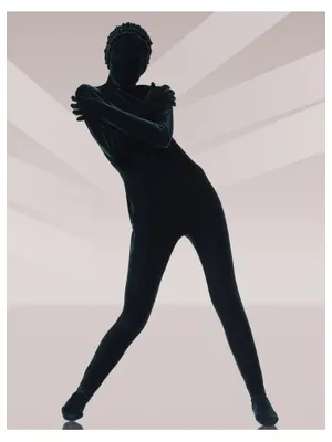 Supply Blackish Green Velutum Unisex Zentai Unitard Second Skin Suits