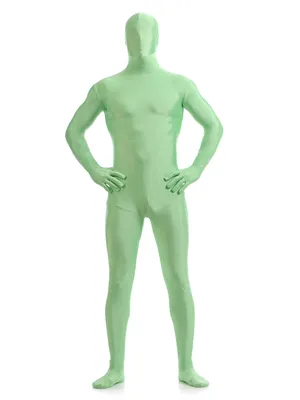 Light Green Color Full Body Morph Costume Spandex Holiday Unisex Lycra Unitard Second Skin Zentai Suit Light Green Color Full Body Morph Costume Spandex Holiday Unisex Lycra Unitard Second Skin Zentai Suit