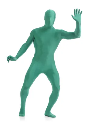 Lake Blue Full Body Morph Costume Spandex Holiday Unisex Lycra Unitard Second Skin Zentai Suit