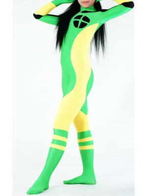 X-men Lycra Spandex Catsuit Zentai Unitard Second Skin Clothing Customize for Adult and Kids