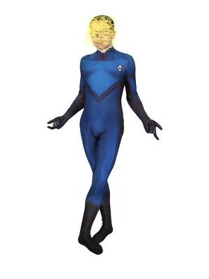 Supply 3D Printed Comic Invisible Female Superhero Zentai Catsuit Skinsuit Second-skin Clothing