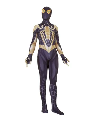 Black Comics Gold Iron Man Cosplay Zentai Catsuit Skinsuit Second-skin Clothing