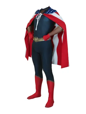 3D Printing Comics Black Robe Picket Hero Motherland Spandex Cosplay Zentai Catsuit Skinsuit Second-skin Clothing