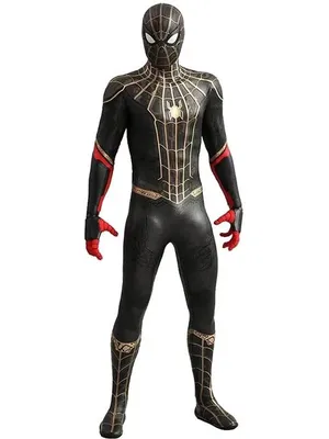 Second Skin Anime Black Hero Bodysuit No Way Home Spiderman Costume