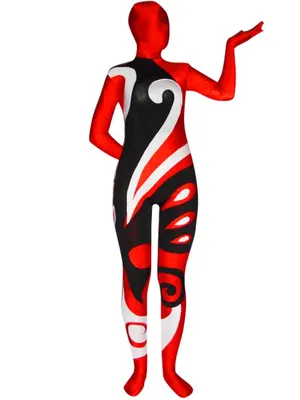 Supply Multicolor Second Skin Full Body Tight Lycra Skinsuit Spandex Catsuit Zentai Unitard