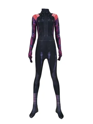 Movie Alita Battle Angel Superhero Cosplay One-piece Zentai Catsuit Skinsuit Second-skin Clothing