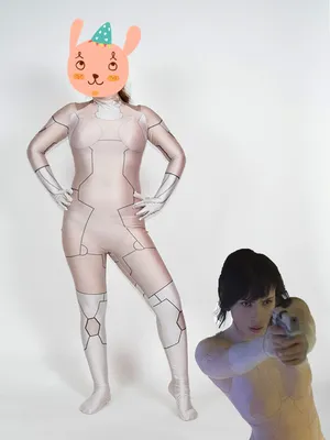 Supply Movie Ghost in the Shell Costume Suzi Women One-piece Tights Cosplay Zentai Catsuit Skinsuit Second-skin Clothing