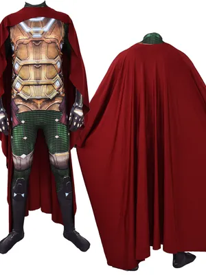 Movie Spider-man Expedition Mysterio One-piece Spandex Cosplay Zentai Catsuit Skinsuit Second-skin Clothing
