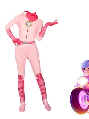 Supply Mario Cosplay Princess Becky Ong-piece Battle Suit Movie Zentai Catsuit Skinsuit Second-skin Clothing