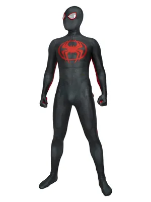 Miles New Black Spiderman Morales Spider-man Tights Halloween Zentai Catsuit Skinsuit Second-skin Clothing