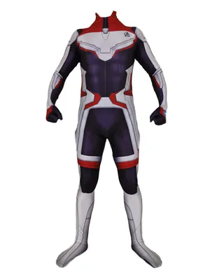 Superhero Costume Quantum Battle Suits Cosplay Zentai Catsuit Skinsuit Second-skin Clothing