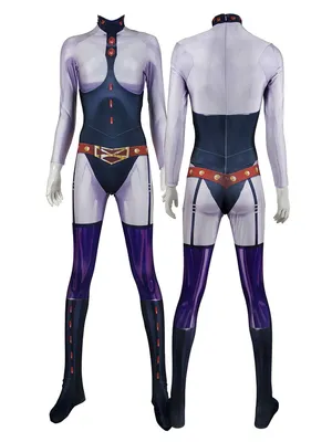 My Hero Academia Costume Midnight Cosplay Zentai Catsuit Skinsuit Second-skin Clothing