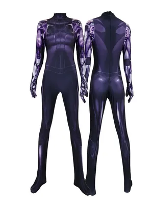 Anime Movie Costume Alita Battle Angel Superhero Cosplay Zentai Catsuit Skinsuit Second-skin Clothing