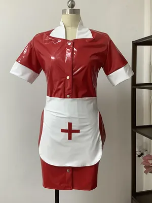 Second Skin Doctor Cosplay Games Dresses Nurse Cosplay Uniforms Women Dress