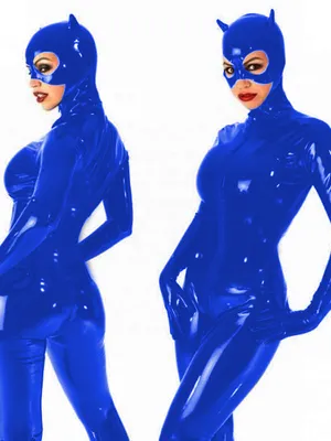 Skinsuit Wetlook Unitard PVC Skinsuit Wetlook Unitard Stretch Catsuit Zentai Second-skin Clothing Night Club Full Leotard Jumpsuit