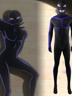 Supply Second Skin Conan Men in Black Cosplay Zentai Costume Male Name Detective Conan Prisoner Mr. Ze Cospaly Costume Costume