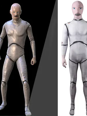 Supply Second Skin Game Atomic Heart Costume Cosplay Zentai Halloween Costume Riverside Robot Cyber Old Chiang Costume