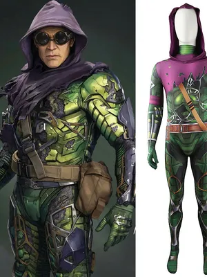 Supply Second Skin Heroes of No Return Green Goblin Cosplay Zentai Costume No Way Home Upgrade Suit Tights Onesuit Stage Costumes