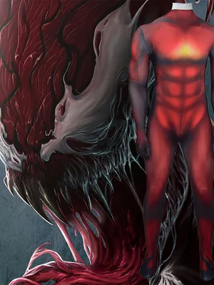 Supply Second Skin Venom Slaughter Carnage Muscle Tights Cosplay Zentai Costume Anime Cosplay Zentai Halloween Stage Costumes