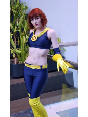 X-men Jean Grey Cosplay Costume Superhero Zentai Suit Second Skin Catsuits